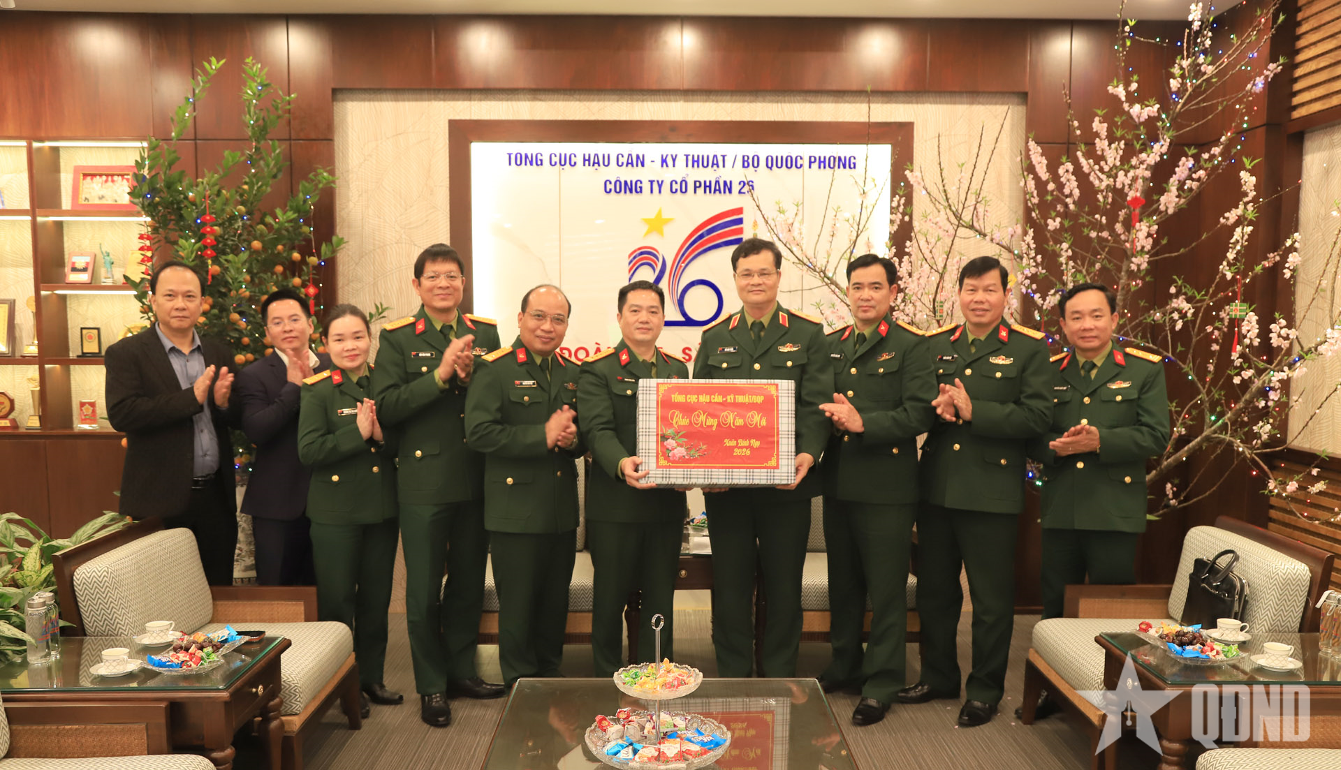 Tổng cục Hậu cần - Kỹ thuật kiểm tra công tác sẵn sàng chiến đấu tại Công ty Cổ phần 26