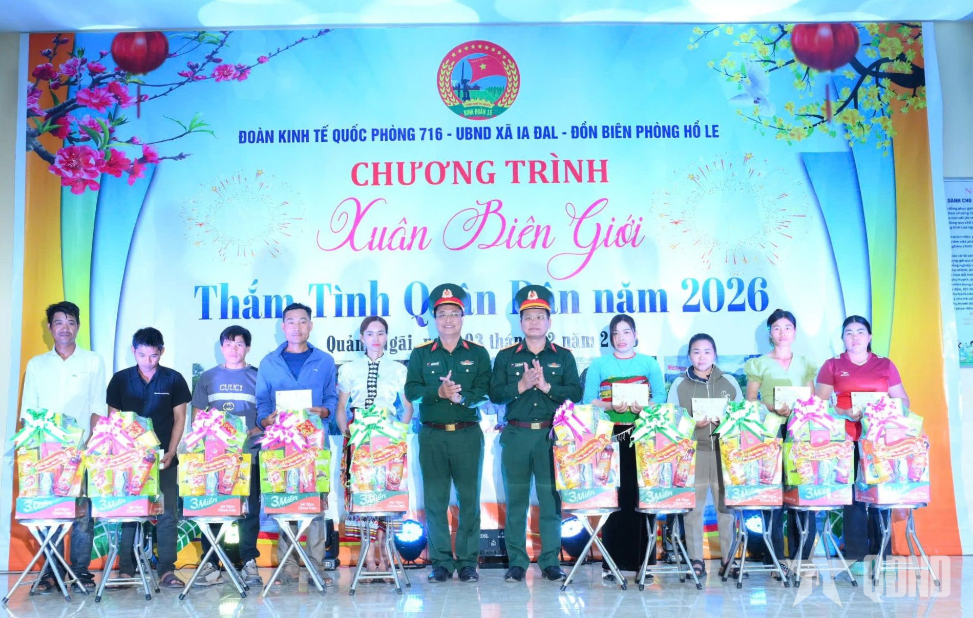 Xuân biên giới thắm tình quân dân tại Đoàn Kinh tế - Quốc phòng 716