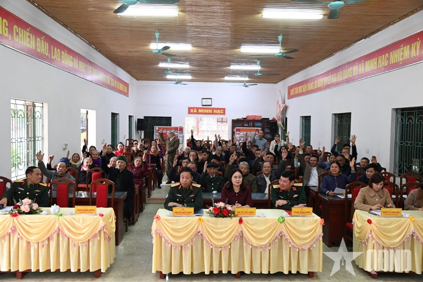 Thiếu tướng Phạm Hùng Hưng nhận 100% tín nhiệm ứng cử đại biểu Quốc hội khóa XVI

