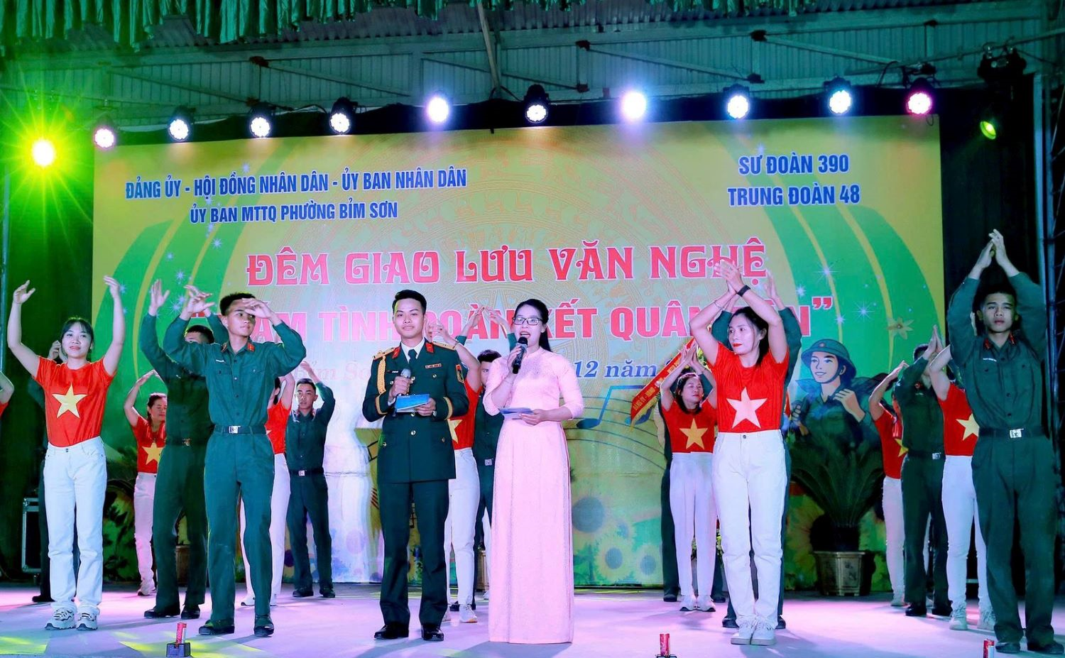 Ấm tình đoàn kết quân dân ở Đoài Thôn