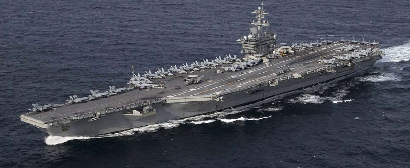 Tàu sân bay Mỹ rời khỏi khu vực gần Iran