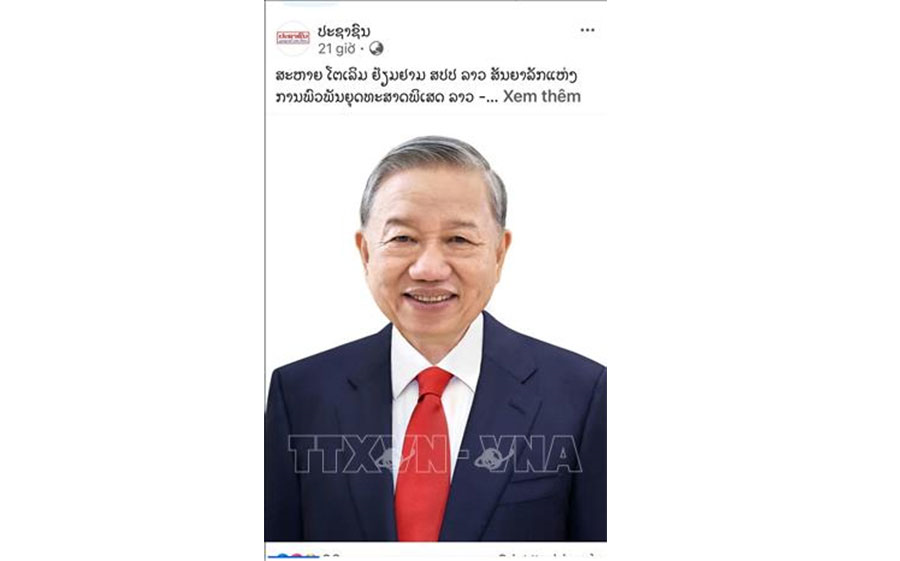 Tổng Bí thư Tô Lâm thăm CHDCND Lào - biểu tượng của mối quan hệ chiến lược đặc biệt Lào - Việt Nam