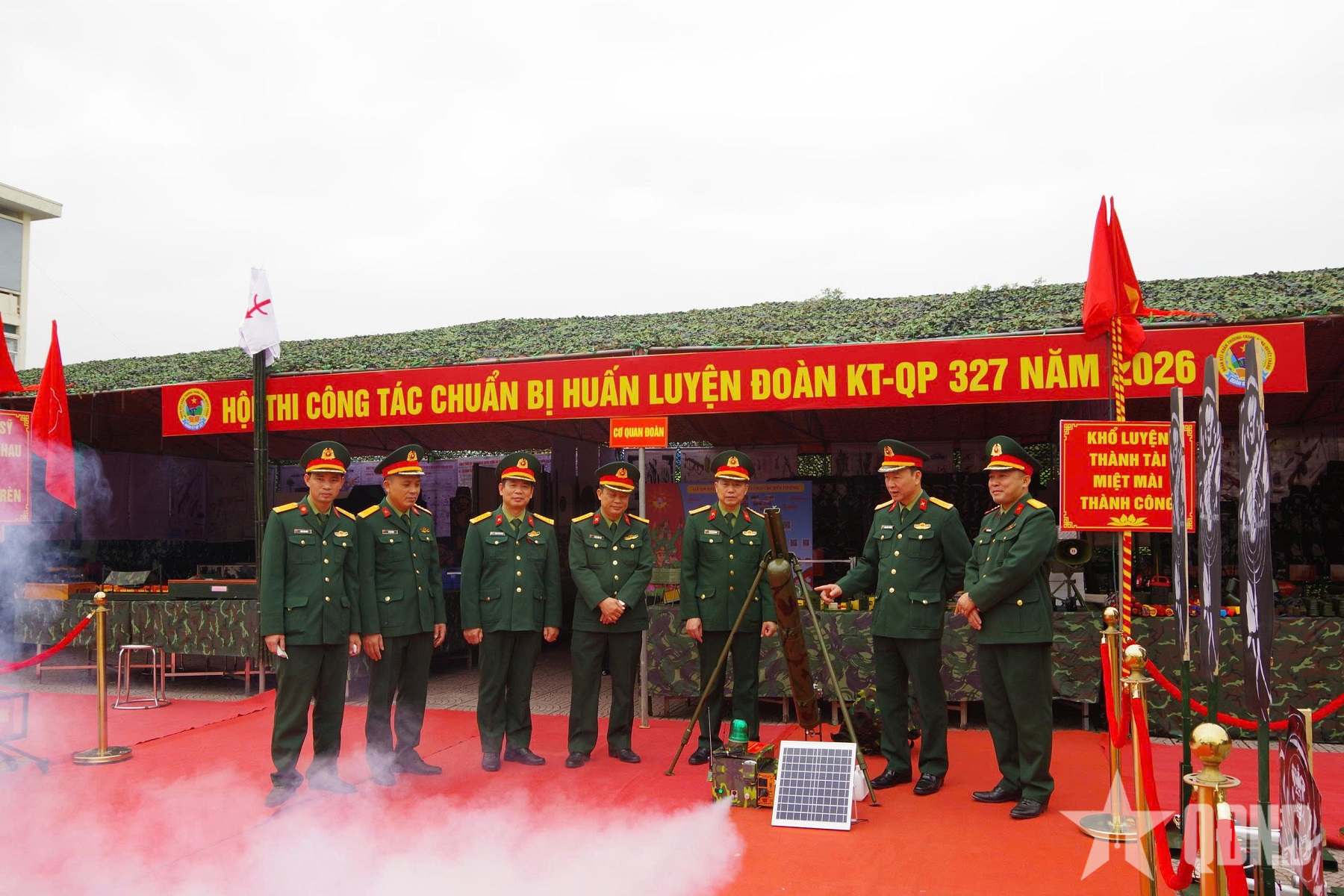 Quân khu 3 kiểm tra chấm điểm hội thi công tác chuẩn bị huấn luyện