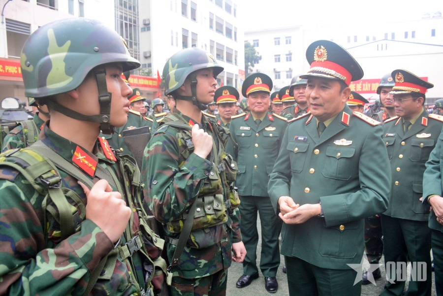 Lữ đoàn 144: Tăng cường tuần tra canh gác bảo vệ Sở chỉ huy - Cơ quan Bộ Quốc phòng