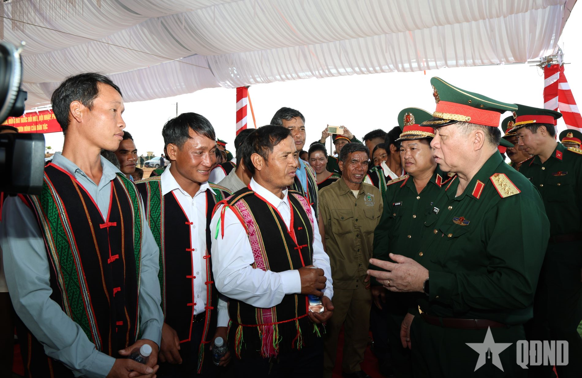 Đại tướng Nguyễn Trọng Nghĩa dự chương trình “Xuân chiến sĩ” tại Lâm Đồng

