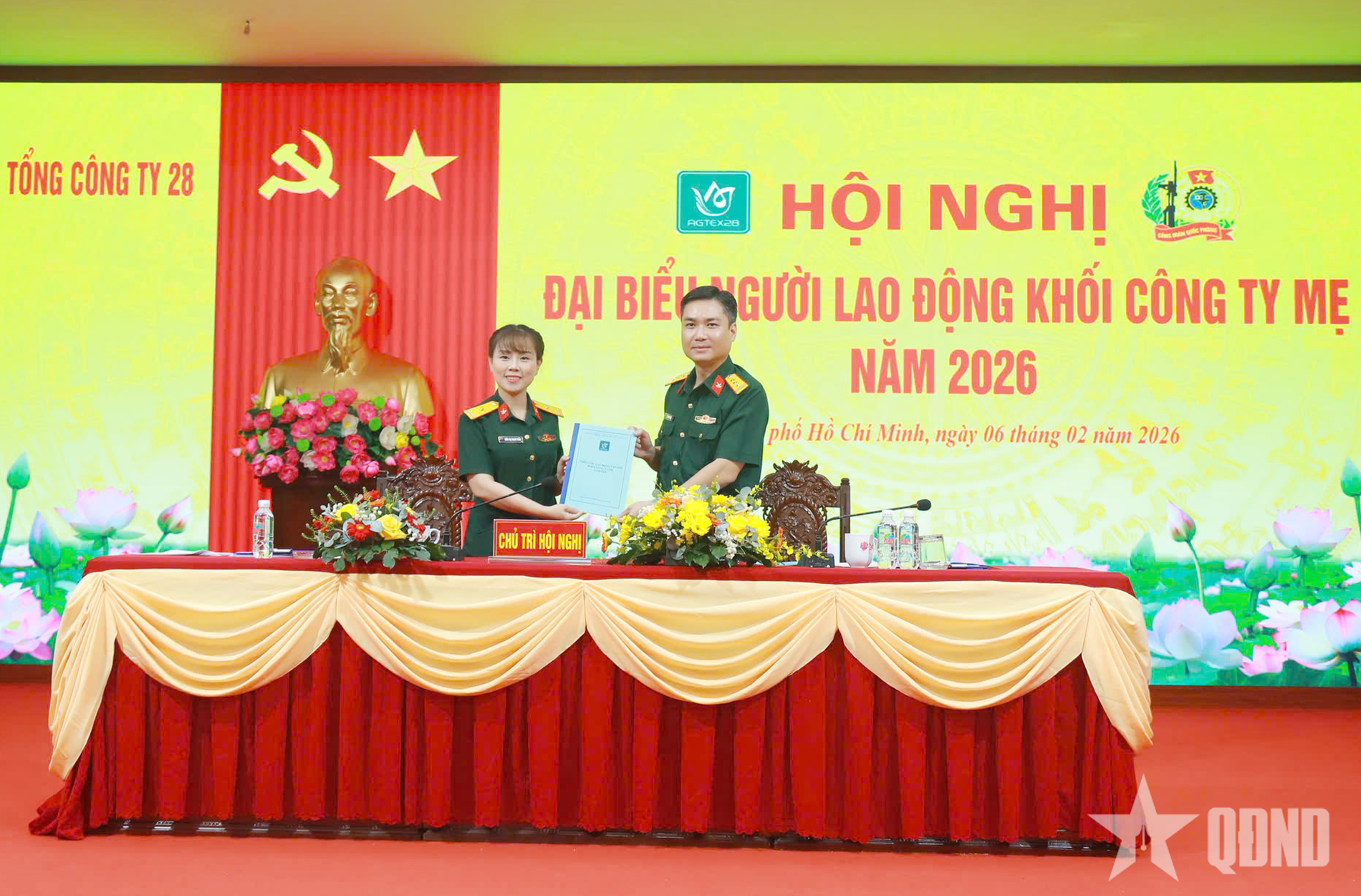 Khối công ty mẹ Tổng công ty 28 (Tổng cục Hậu cần - Kỹ thuật) phấn đấu tăng trưởng 9% trong năm 2026