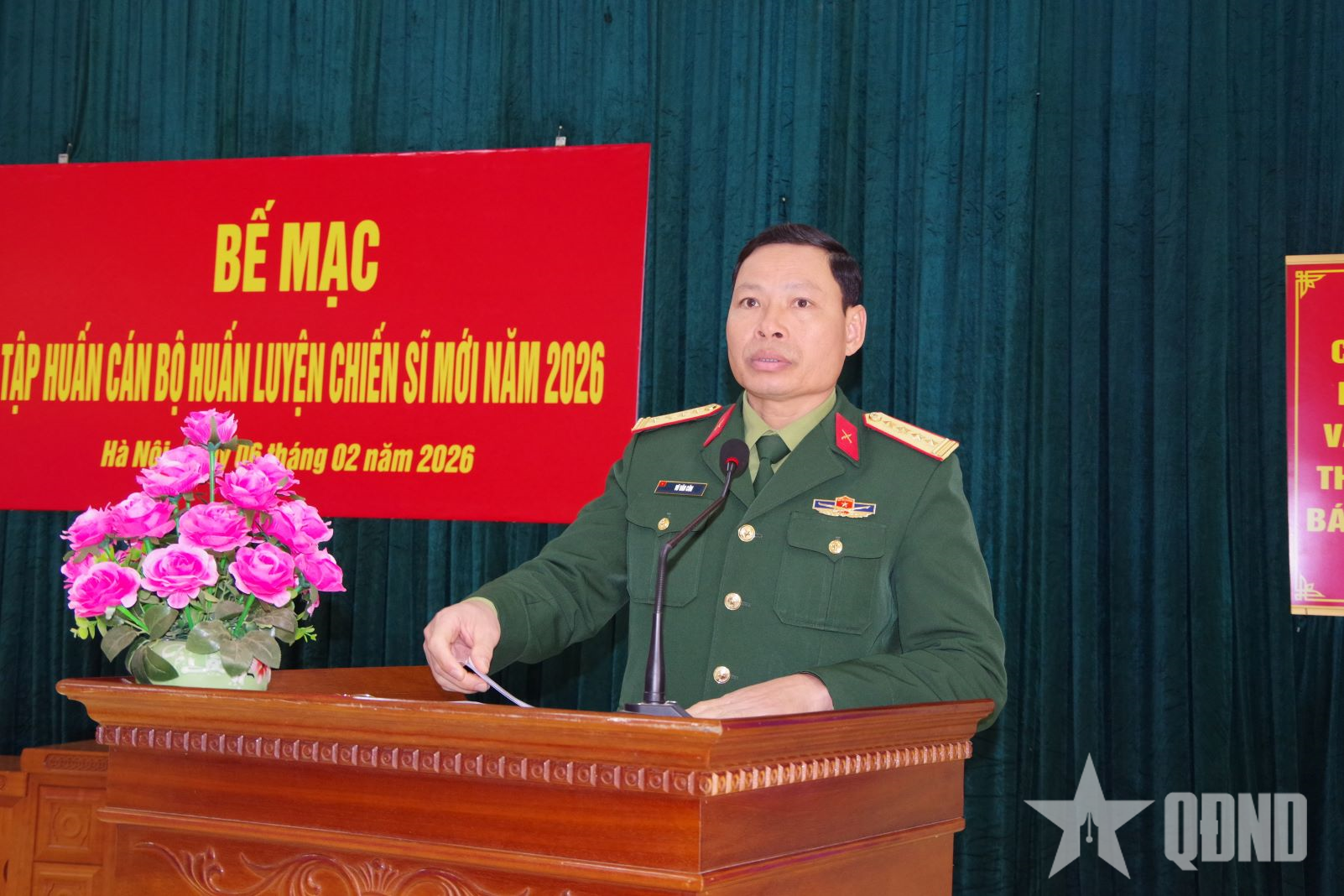 Trường Sĩ quan Lục quân 1 sẵn sàng cho nhiệm vụ huấn luyện chiến sĩ mới năm 2026