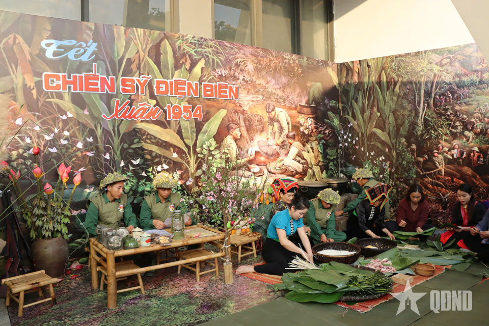 Điện Biên: Tái hiện không khí chuẩn bị Tết trong Chiến dịch Điện Biên Phủ