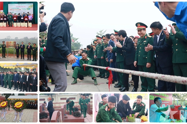 Tết quân dân nghĩa tình ở Minh Châu