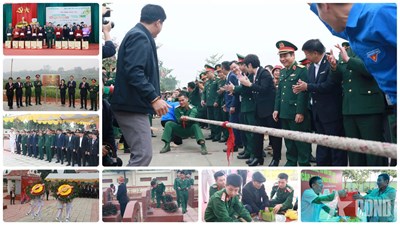 Gallery - 	Tết quân dân nghĩa tình ở Minh Châu