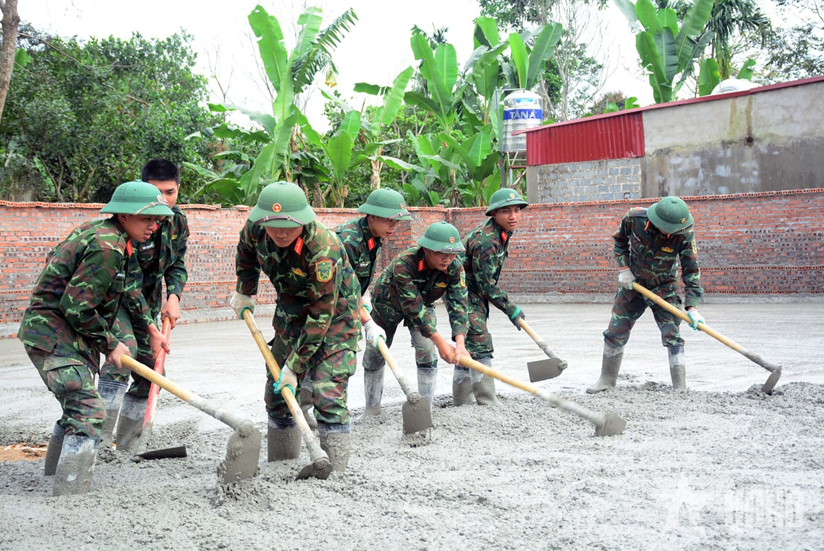 Dấu ấn bộ đội Trung đoàn 3 ở Khu di tích lịch sử Lam Kinh