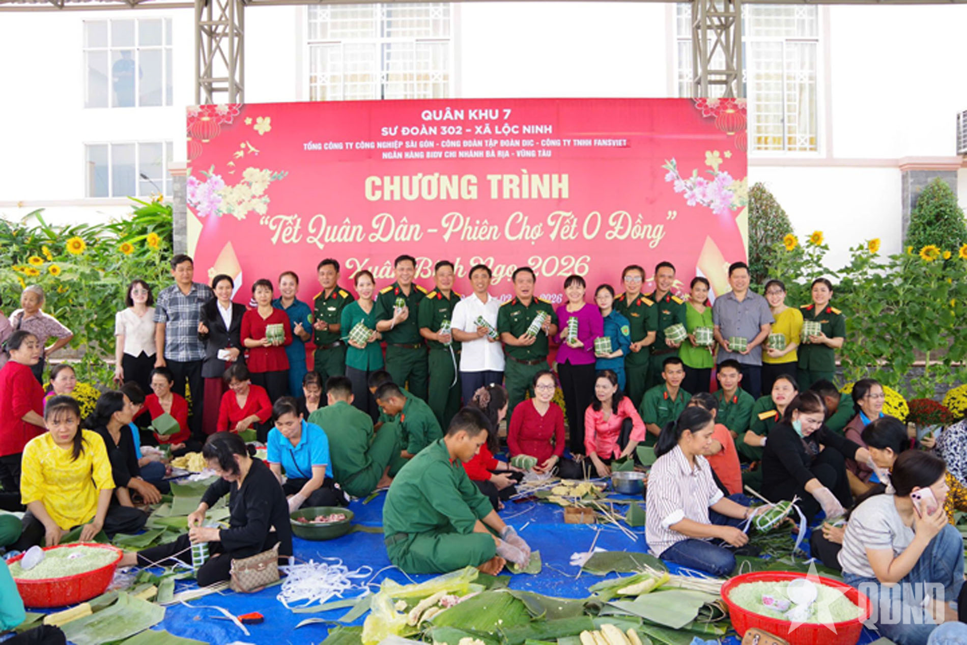 Ấm áp “Tết quân dân” tại xã Lộc Ninh, tỉnh Đồng Nai