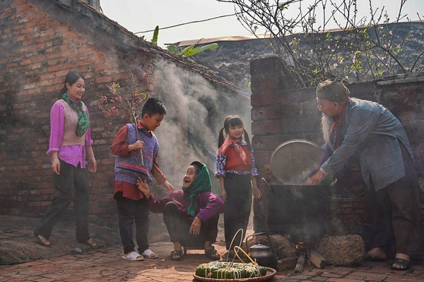 Nhìn thấy Tết-Tết quê