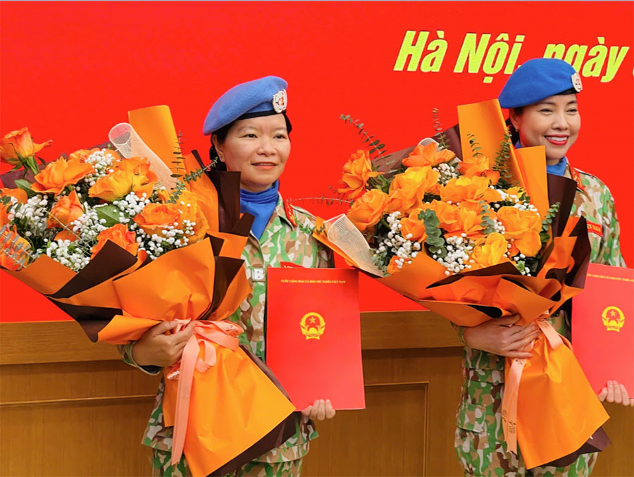 Nữ phóng viên và khát vọng cống hiến cho sứ mệnh hòa bình