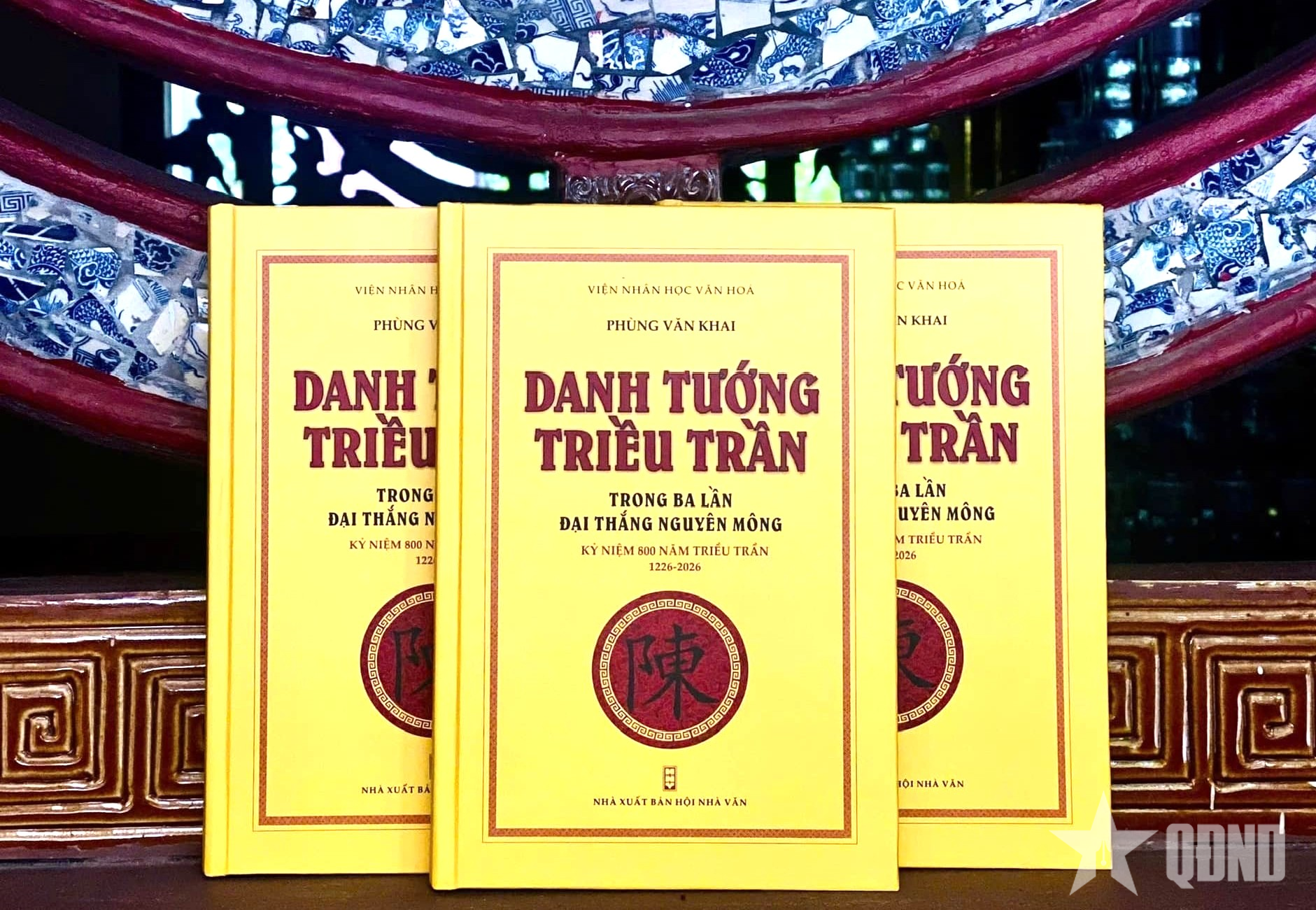 Xuất bản cuốn sách “Danh tướng triều Trần trong ba lần đại thắng Nguyên Mông” 