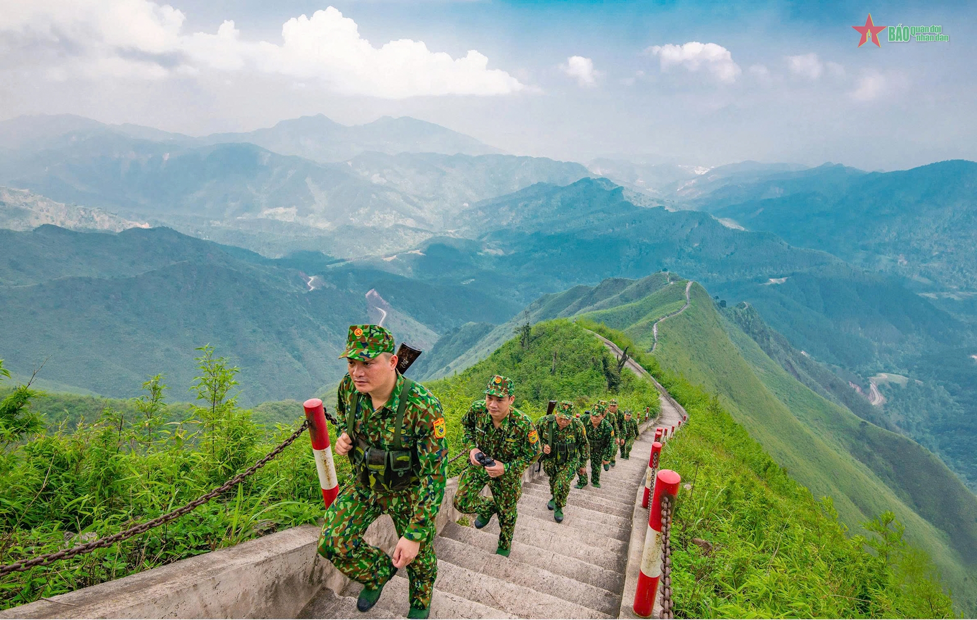 Xuân về nơi biên cương