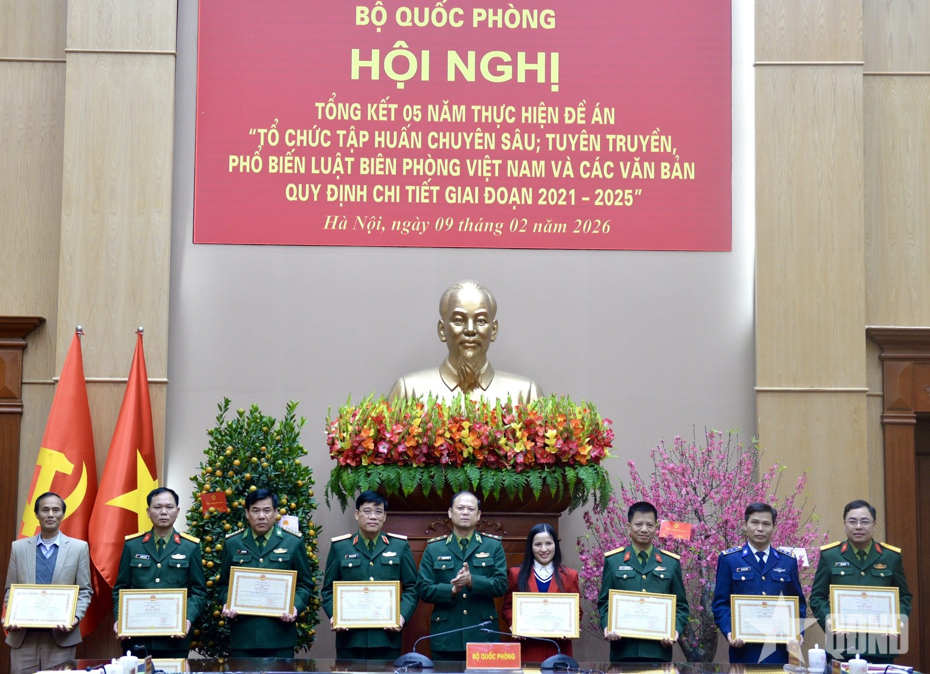 Bộ Quốc phòng tổng kết 5 năm thực hiện Đề án tập huấn, tuyên truyền Luật Biên phòng Việt Nam