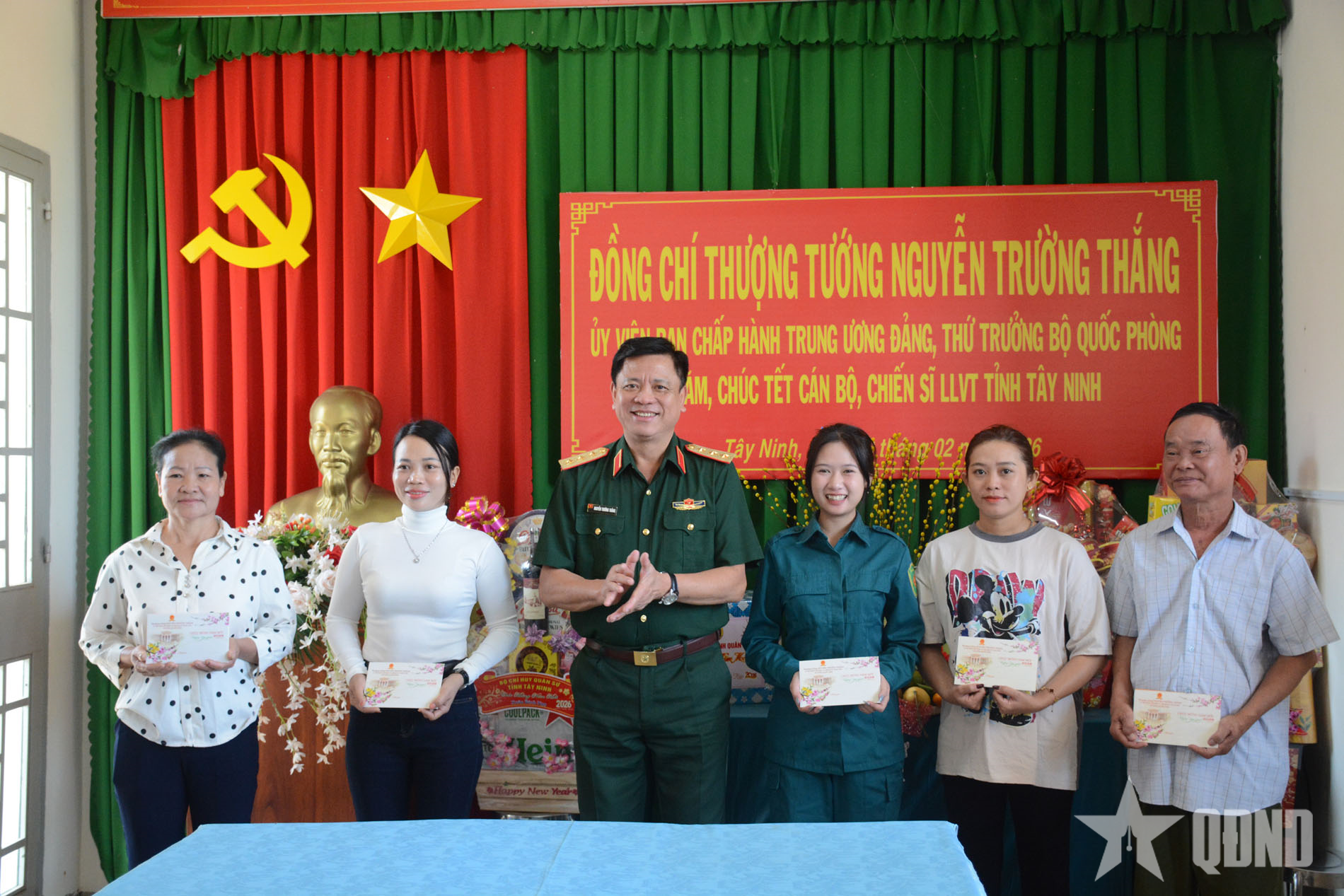 Thượng tướng Nguyễn Trường Thắng thăm, chúc Tết một số đơn vị tại Tây Ninh