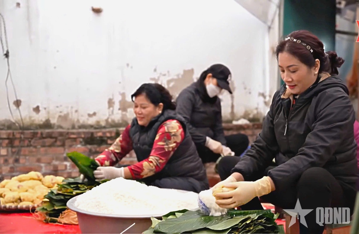 Hương Tết trong bánh chưng Tranh Khúc