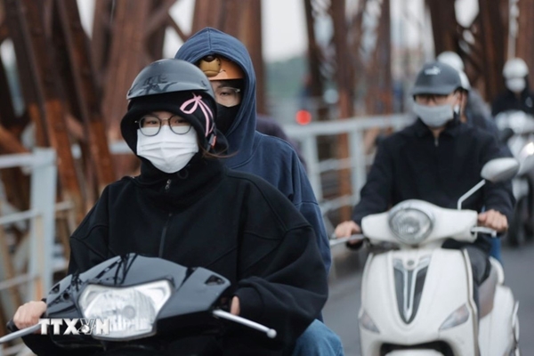 Thời tiết hôm nay 10-2 Bắc Bộ rét, trời nhiều mây và mưa rải rác