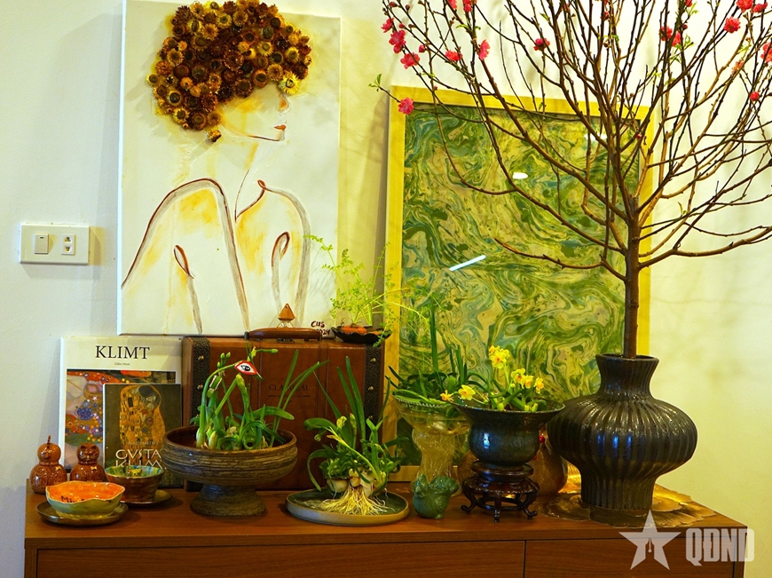 Hoa thủy tiên gọi Tết về