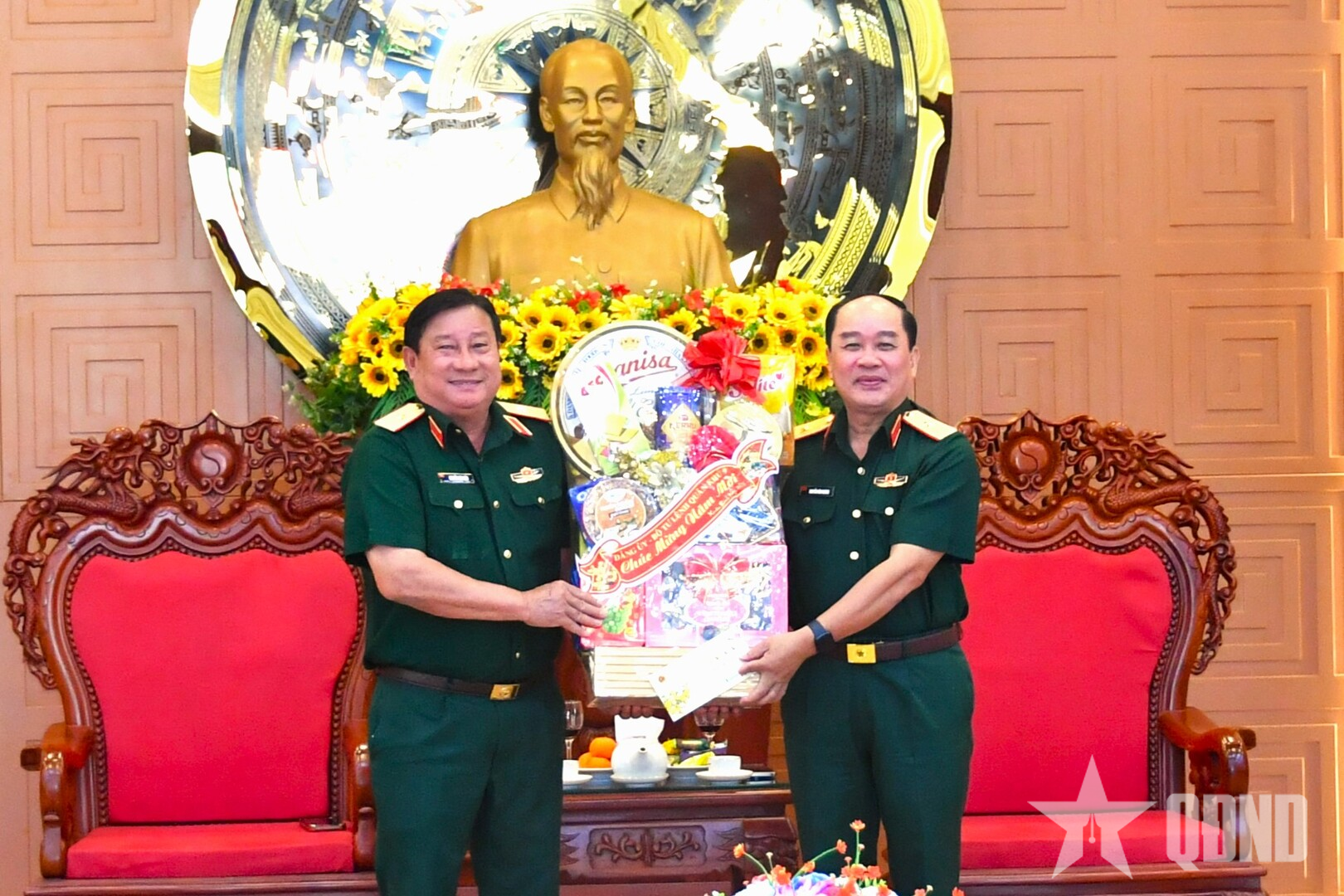 Quân khu 9: Thăm, chúc Tết các cơ quan, đơn vị trên địa bàn tỉnh An Giang