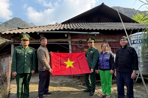 Bộ đội Biên phòng Sơn Vĩ hướng về ngày bầu cử đại biểu Quốc hội khóa XVI