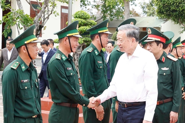 Tổng Bí thư Tô Lâm Bộ đội Biên phòng tuyệt đối không chủ quan, lơ là trong bất kỳ tình huống nào