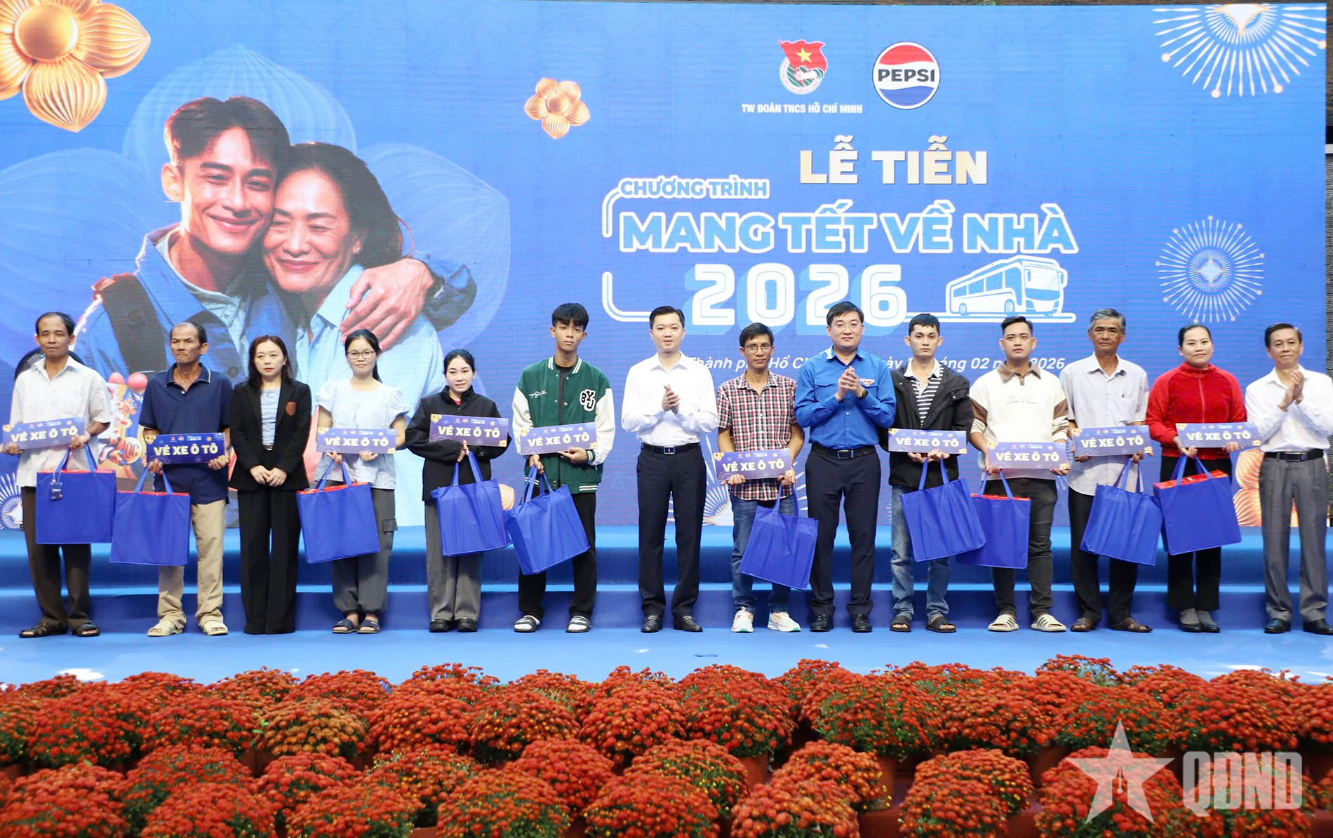 TP Hồ Chí Minh: Hơn 4.200 vé xe “Mang Tết về nhà” tặng sinh viên, người lao động