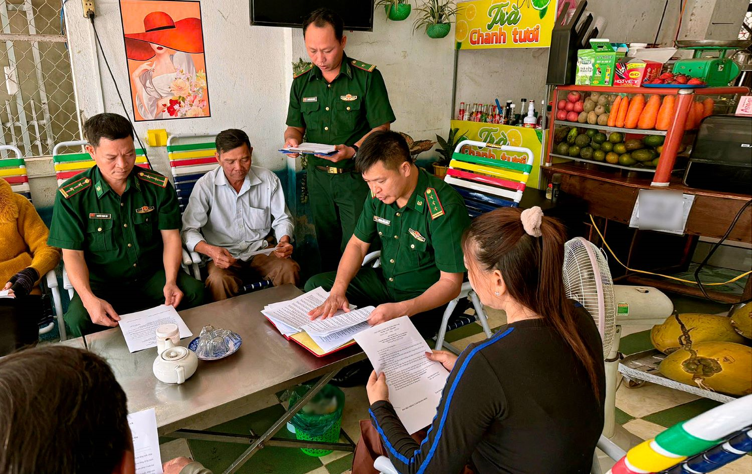 Đấu tranh phòng, chống tội phạm vùng biên