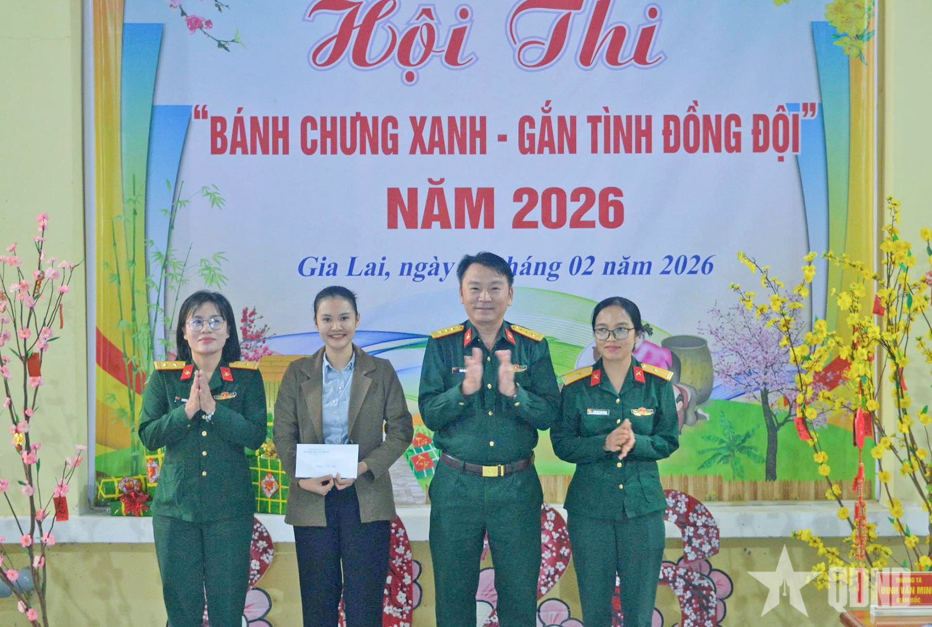 Xí nghiệp Khảo sát thiết kế (Binh đoàn 15): Tổ chức Hội thi “Bánh chưng xanh - Gắn tình đồng đội”