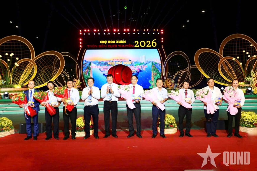 TP Hồ Chí Minh: Khai mạc Lễ hội chợ Hoa xuân “Trên bến dưới thuyền” Tết Bính Ngọ 2026