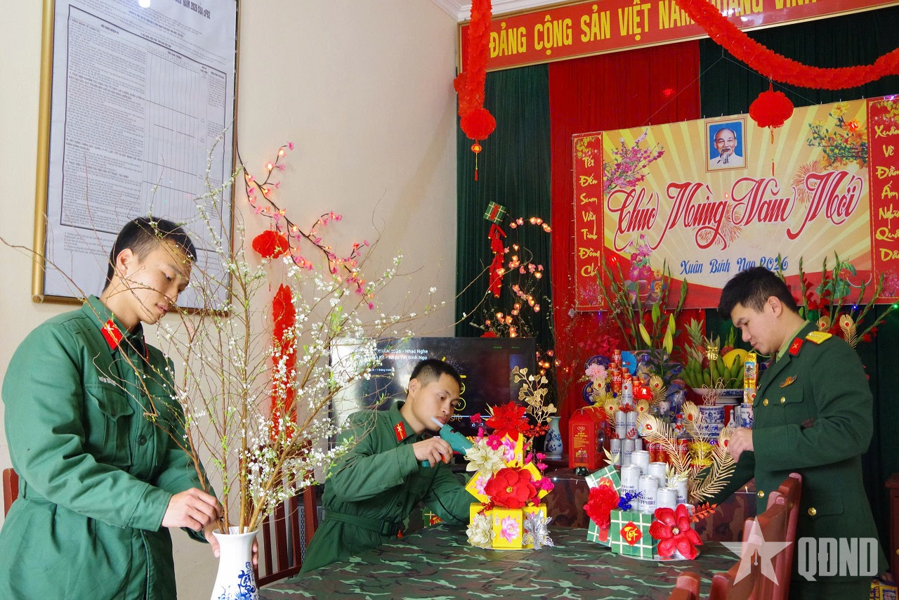 Vui Xuân cùng bộ đội pháo binh