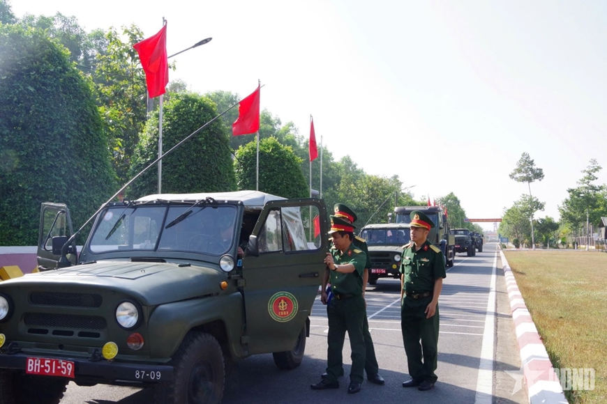 Lữ đoàn 87 Tiếng kẻng rèn quân và sắc Xuân Bính Ngọ nơi doanh trại