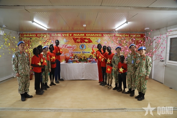 Nhớ Tết Việt tại Phái bộ Gìn giữ hòa bình UNISFA