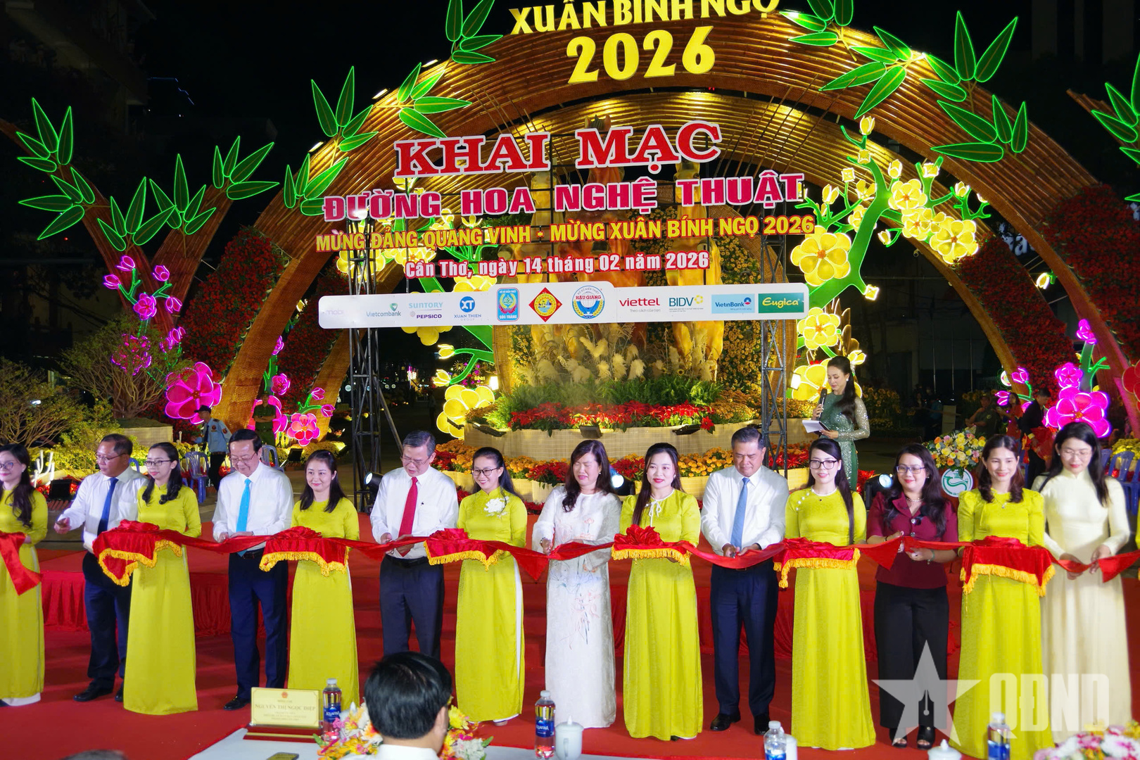 Cần Thơ: Khai mạc đường hoa xuân Bính Ngọ 2026