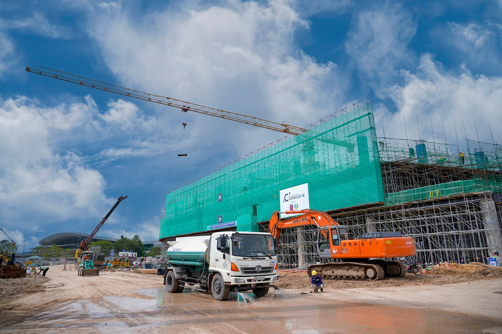 Tăng cường nhân lực thi công các dự án giao thông trọng điểm tại Phú Quốc