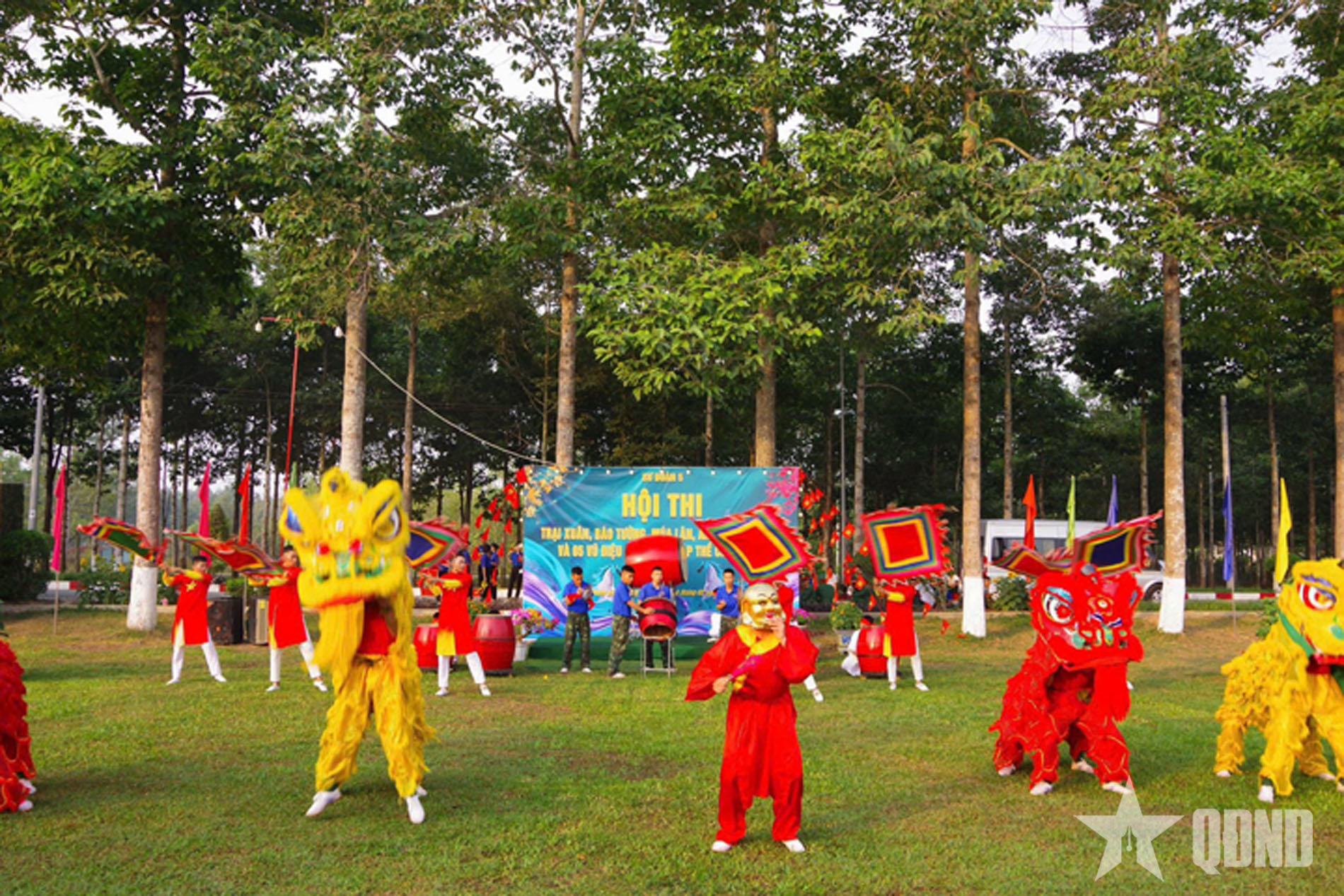 Sôi nổi Hội trại xuân Bính Ngọ tại Sư đoàn 5