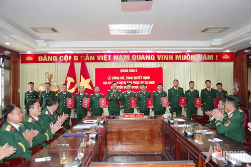 Đà Nẵng: Gần 300 sĩ quan dự bị được Bộ Quốc phòng gọi phục vụ tại ngũ, tuyển dụng quân nhân chuyên nghiệp