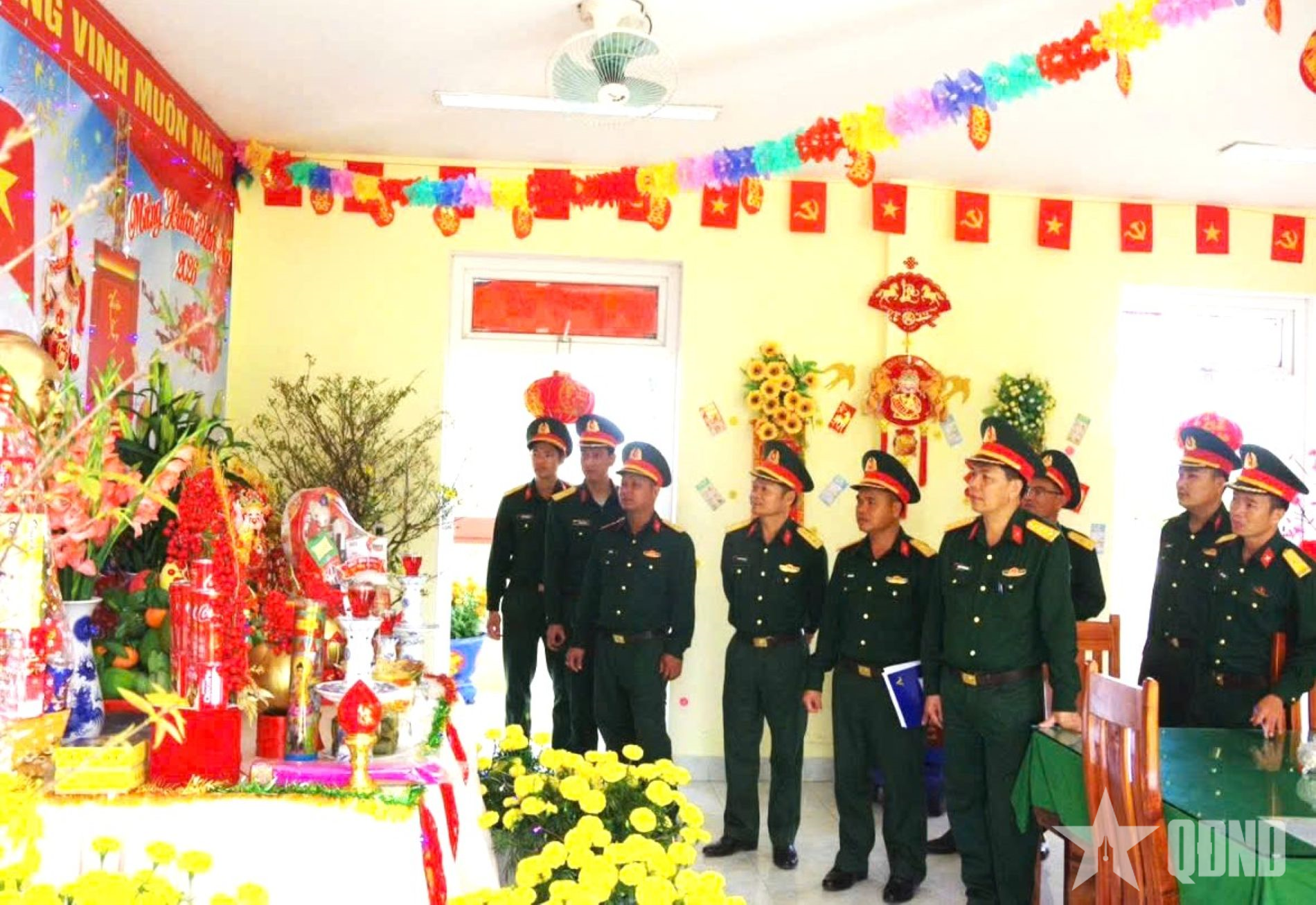 Tràn ngập sắc Xuân ở Lữ đoàn 572