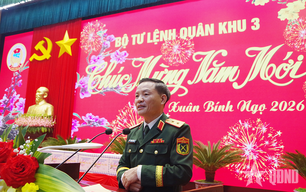 Bộ Tư lệnh Quân khu 3 tổ chức Chương trình đón Giao thừa, mừng Xuân Bính Ngọ 2026

