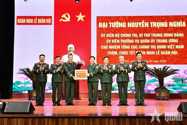 Đại tướng Nguyễn Trọng Nghĩa thăm, chúc Tết một số cơ quan, đơn vị