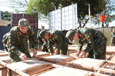 View - 	Trung đoàn 584 hoàn tất công tác chuẩn bị bắn pháo hoa