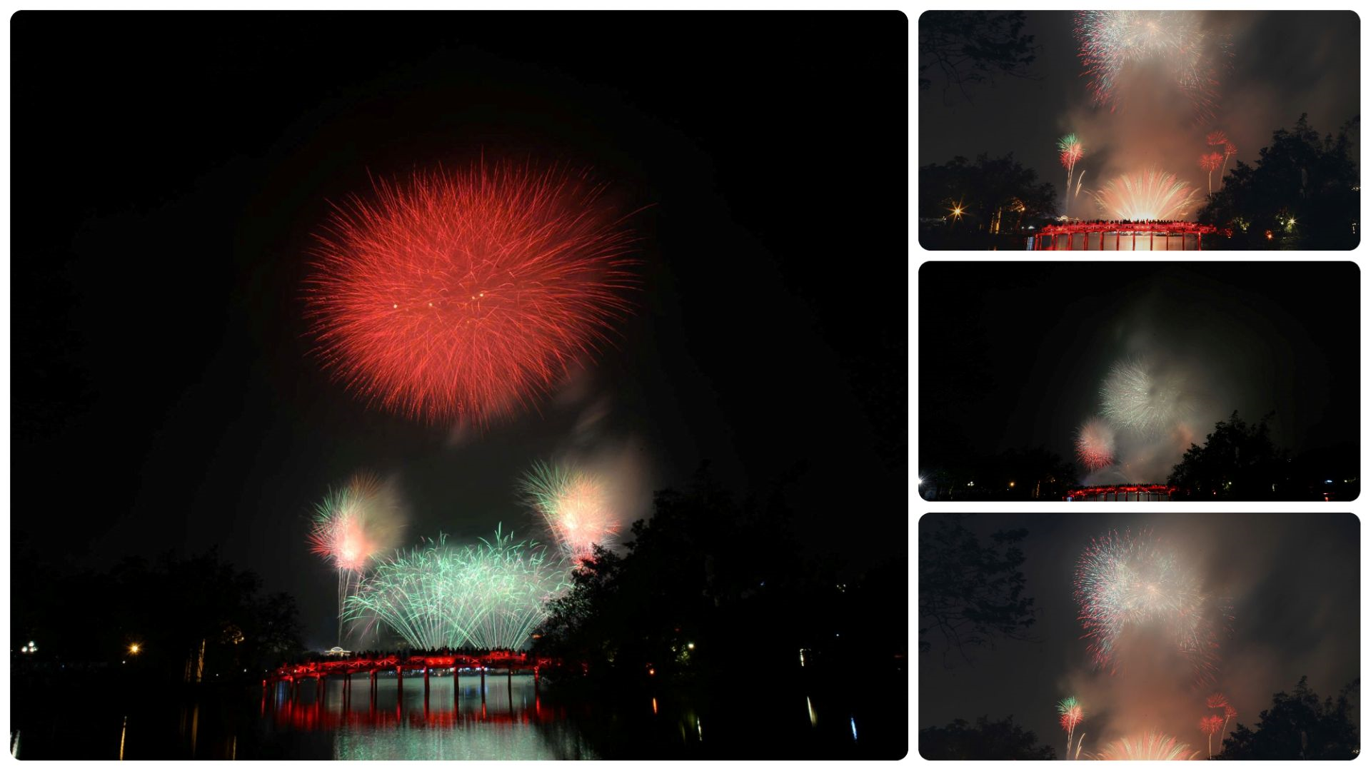 Hà Nội: Rực rỡ sắc màu pháo hoa chào đón năm mới Bính Ngọ 2026

