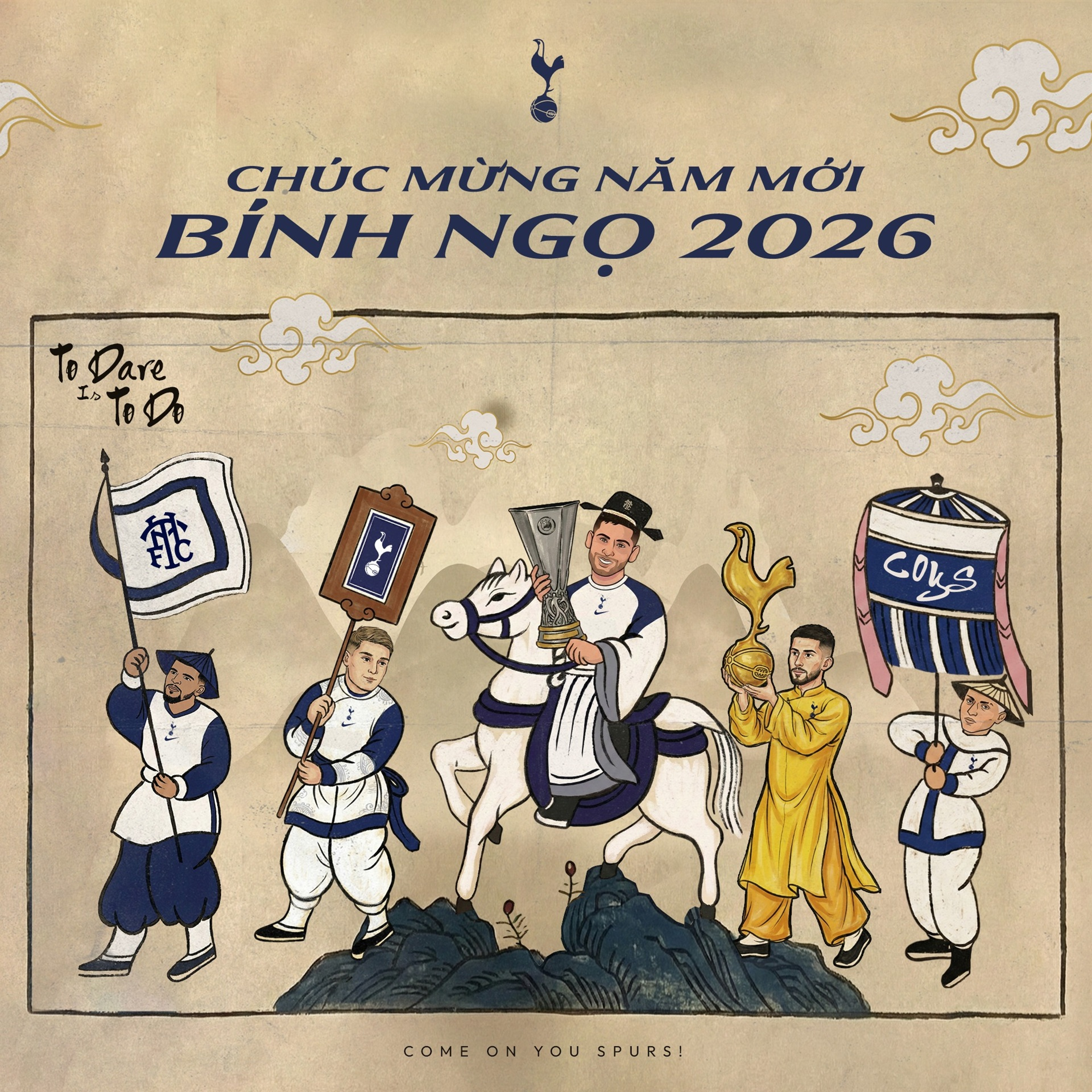 Các đội bóng lớn châu Âu chúc Tết cổ động viên Việt Nam

