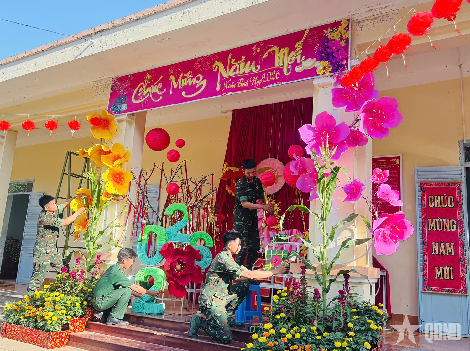 Cái Tết của người lính nơi tuyến đầu Tây Nam