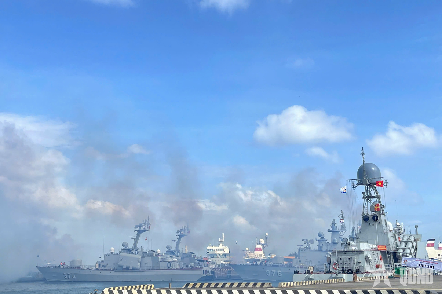 Lữ đoàn 162 thi khởi động máy chính: Tàu 012, Tàu 016 đoạt giải nhất khối tàu hộ vệ tên lửa Gepard 3.9