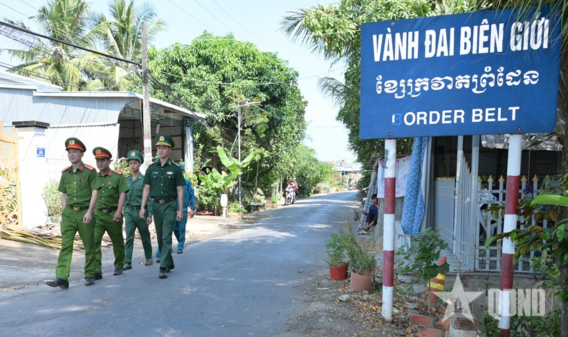 Bộ đội Biên phòng Đồng Tháp: Đấu tranh hiệu quả các hoạt động vi phạm biên giới dịp Tết