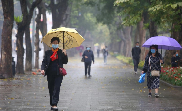 Thời tiết hôm nay (23-2): Miền Bắc mưa nhỏ ngày đầu đi làm sau Tết