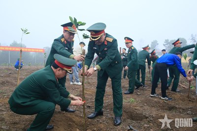 Gallery - Năm 2026, Tổng cục Hậu cần-Kỹ thuật phấn đấu trồng 206.000 cây xanh